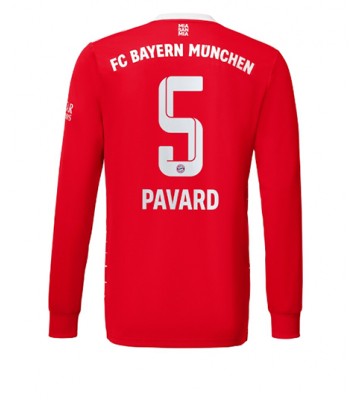 Bayern Munich Benjamin Pavard #5 Hjemmedrakt 2022-23 Langermet